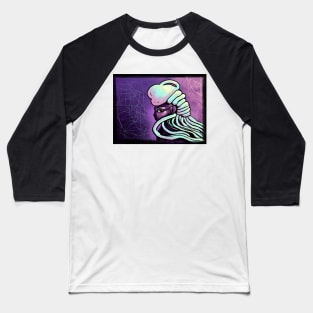 Vaporwave Black Elf Magic Baseball T-Shirt